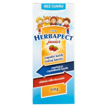 Herbapect Junior bez cukru, syrop, 110 g