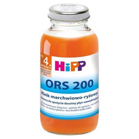 HiPP ORS 200, kleik marchwiowo-ryżowy po 4. miesiącu, 200 ml