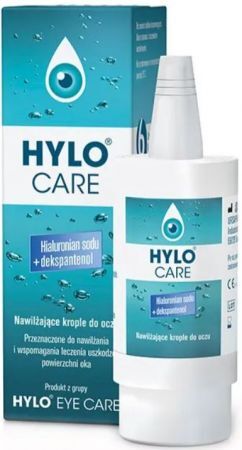 Hylo Care, krople do oczu nawilżające, 10 ml