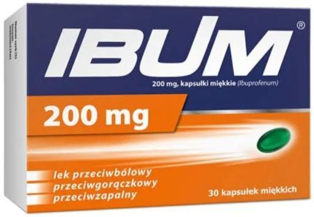 Ibum 200 mg, 30 kapsułek miękkich