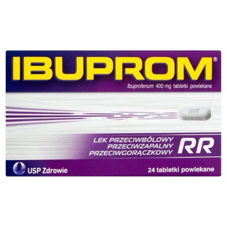 Ibuprom RR 400 mg, 24 tabletki powlekane