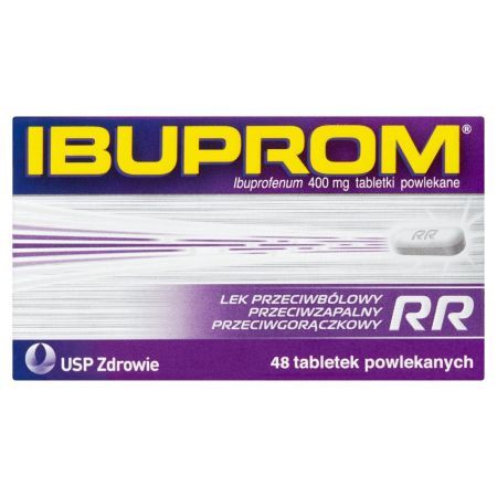 Ibuprom RR 400 mg, 48 tabletek powlekanych