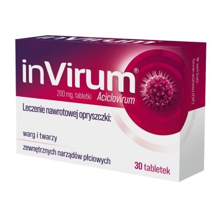 inVirum, 200 mg, 30 tabletek