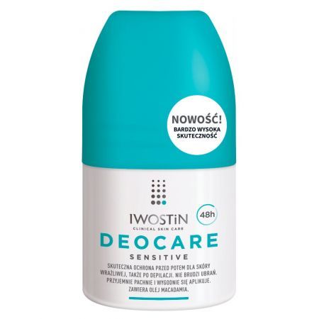 Iwostin Deocare Sensitive, antyperspirant, 50 ml