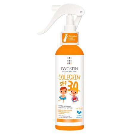 Iwostin Solecrin, spray ochronny dla dzieci SPF 30, 150 ml