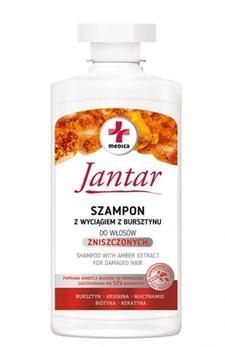 Jantar Medica, szampon z wyciągu z bursztynu, 330 ml