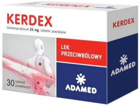 Kerdex 25 mg, 30 tabletek powlekanych