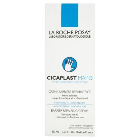 La Roche-Posay Cicaplast Dłonie, regenerujący krem barierowy do dłoni, 50 ml