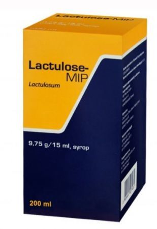 Lactulose-MIP 9,75g/ 15 ml, syrop, 200 ml