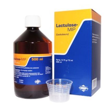 Lactulose-MIP 9,75g/ 15 ml, syrop, 500 ml