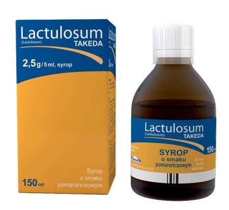 Lactulosum Takeda, 2,5 g/5 ml, syrop