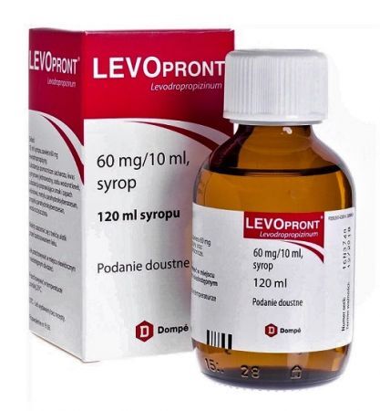 Levopront 60 mg/ 10 ml, syrop, 120 ml