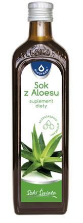 Oleofarm Aloes, sok z aloesu, 500 ml