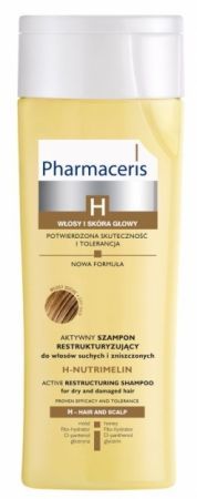 Pharmaceris H, Nutrimelin, szampon restrukturyzujący do włosów suchych, 250 ml