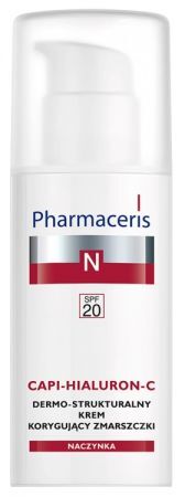 Pharmaceris N Capi-Hialuron-C, krem dermo-strukturalny, korygujący zmarszczki, 50 ml