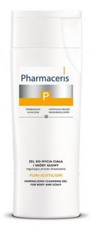 Pharmaceris P Puri Ichtilium, żel do mycia ciała i skóry głowy, 250 ml