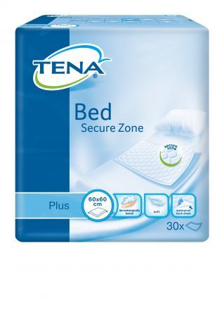 TENA Bed Plus 60x60 cm, podkłady, 30 sztuk