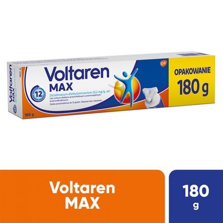 Voltaren Max 23,2 mg/g, żel, 180 g
